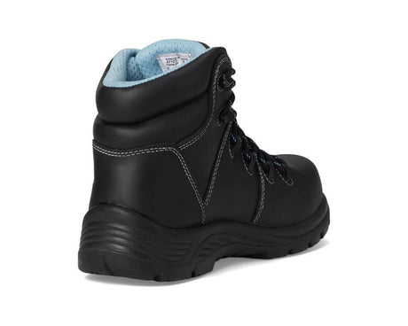 Avenger Framer Women’s Puncture Resistant Composite Toe Work Boots – Black A7127 Heel Image