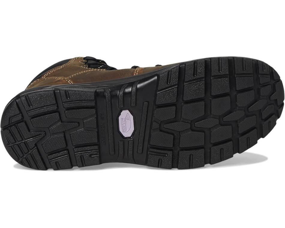 Avenger Framer Women’s Puncture Resistant Composite Toe Work Boots – Brown A7126 Sole Image