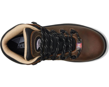 Avenger Framer Women’s Puncture Resistant Composite Toe Work Boots – Brown A7126