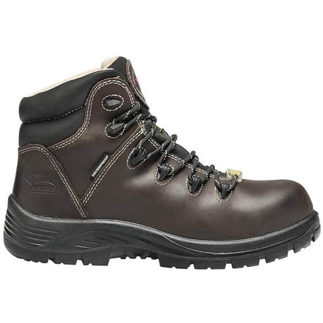 Avenger Framer Women’s Insulated Puncture Resistant Composite Toe Work Boots – Brown Profile View