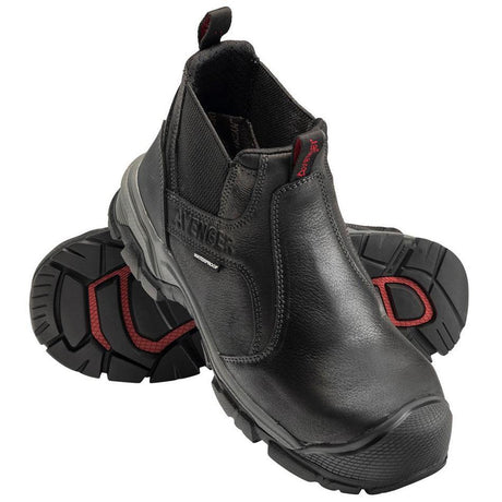 Avenger Ripsaw Puncture Resistant Alloy Toe Chelsea Work Boot – Black A7341