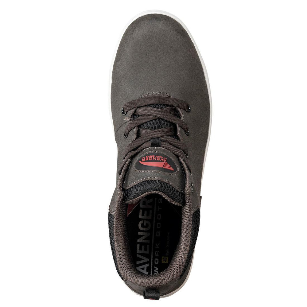 Avenger Swarm Aluminum Toe SD10 Work Shoes – Grey A711