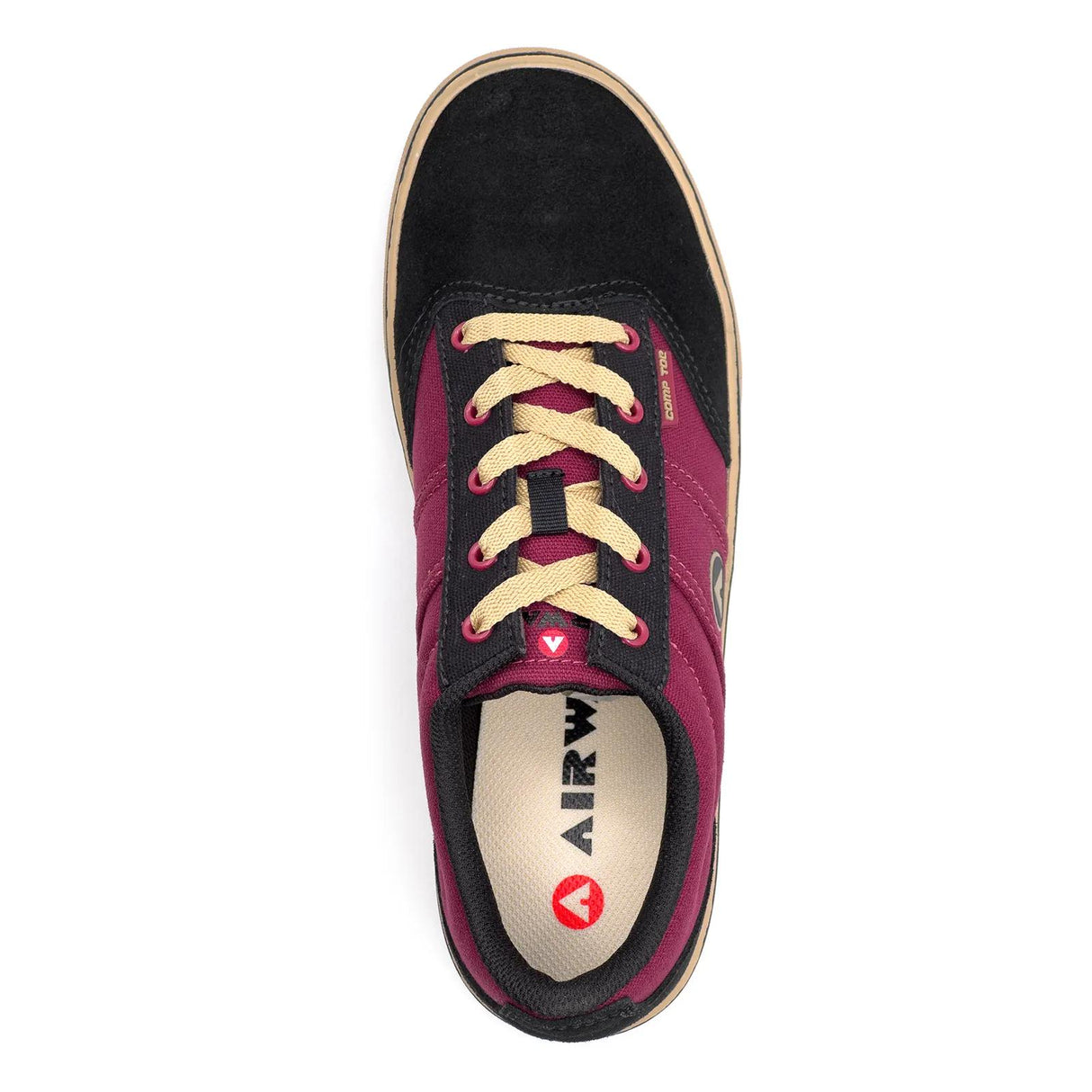 Airwalk Venice Women’s Composite Toe Work Shoes – Tawny Port 4