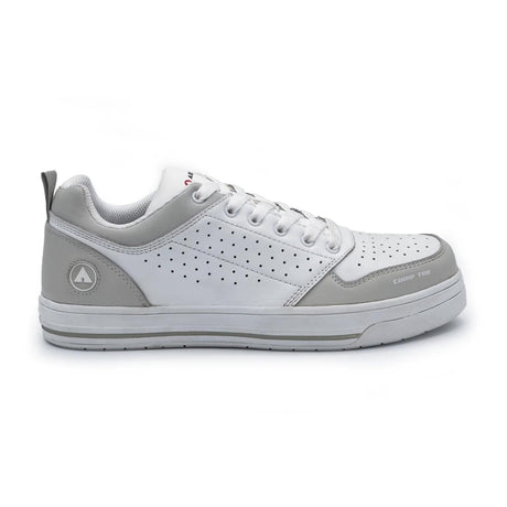Airwalk Arena Composite Toe Work Shoes – White/Gray 1