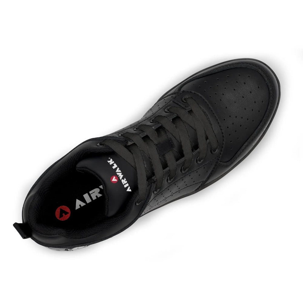 Airwalk Arena Women’s Composite Toe Work Shoes – Black/Black 4