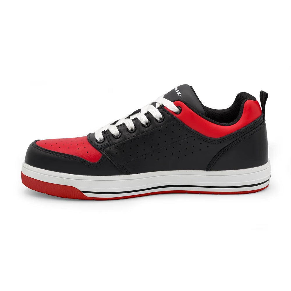 Airwalk Arena Women’s Composite Toe Work Shoes – Black/Red 6