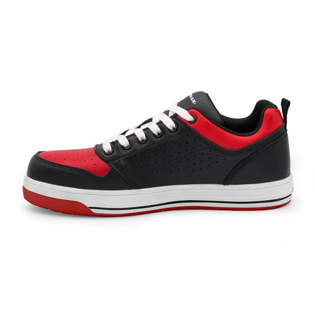 Airwalk Arena Women’s Composite Toe Work Shoes – Black/Red 6