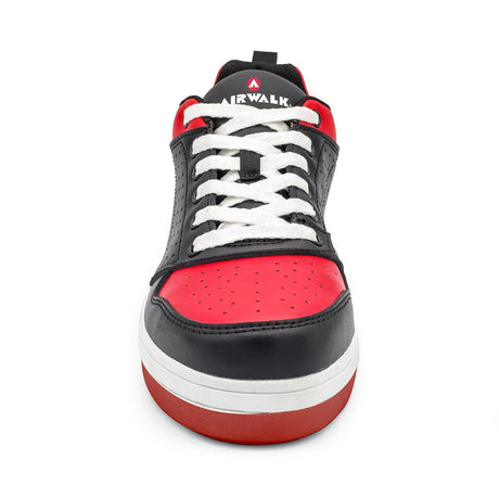 Airwalk Arena Women’s Composite Toe Work Shoes – Black/Red 7