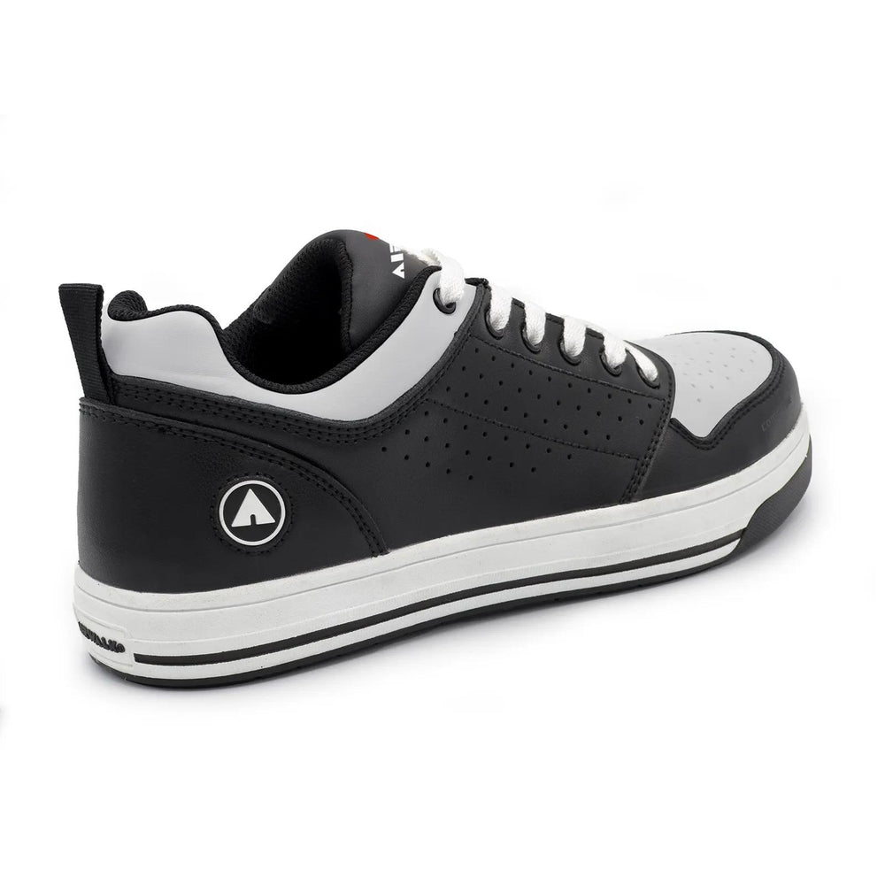 Airwalk Arena Women’s Composite Toe Work Shoes – Black/White 5