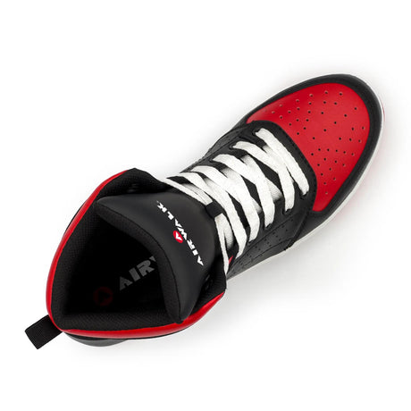 Airwalk Arena Mid Composite Toe Work Shoes – Black/Red 4