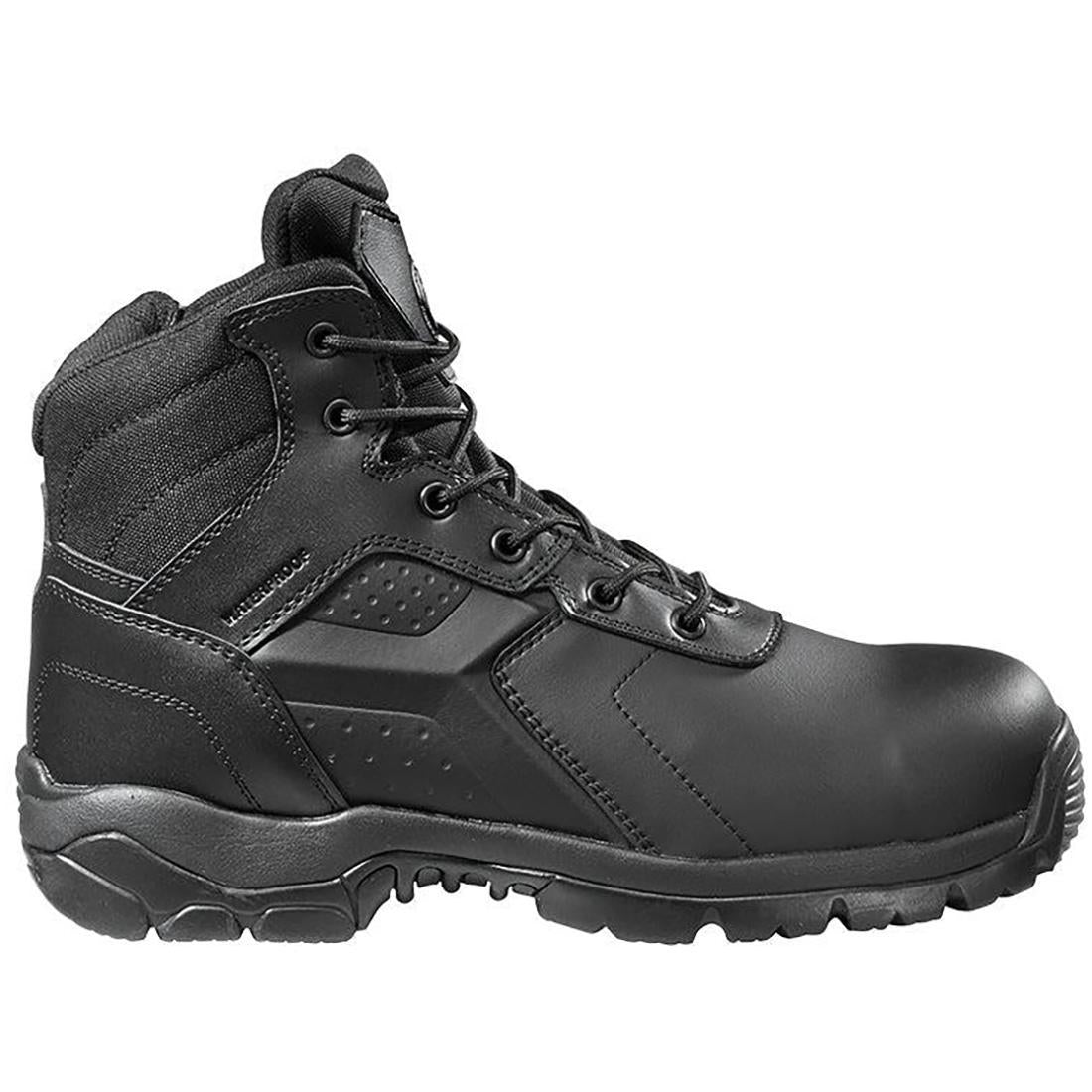 Black Diamond Black Diamond 6" Side Zip Waterproof Tactical Boot Black Profile View