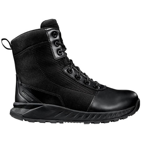 Black Diamond Black Diamond 8" Waterproof Side Zip Composite-Toe Tactical Work Boot Black Profile View