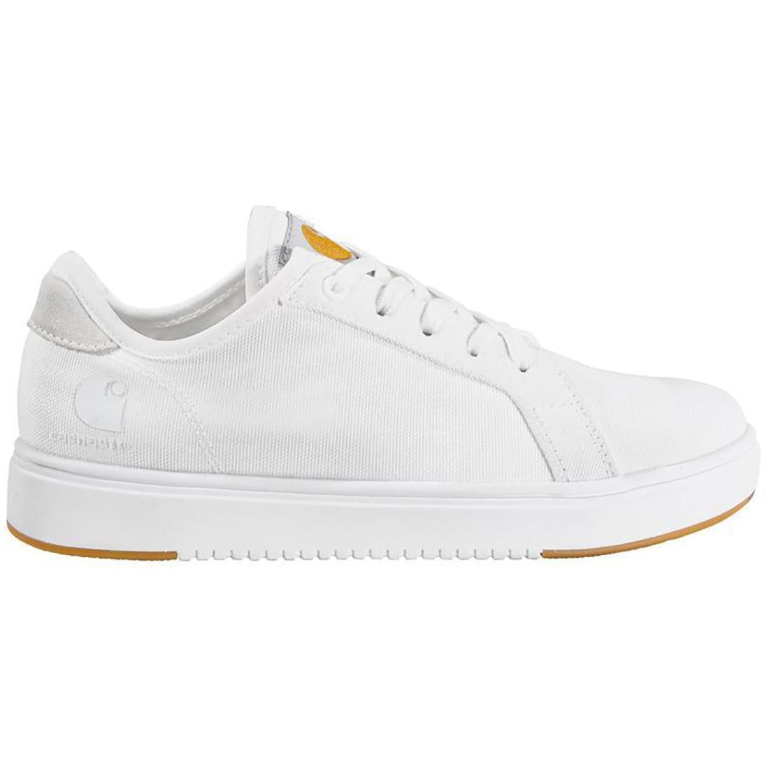 Carhartt 3" Women's Detroit Canvas Soft-Toe Sneaker White Profile View