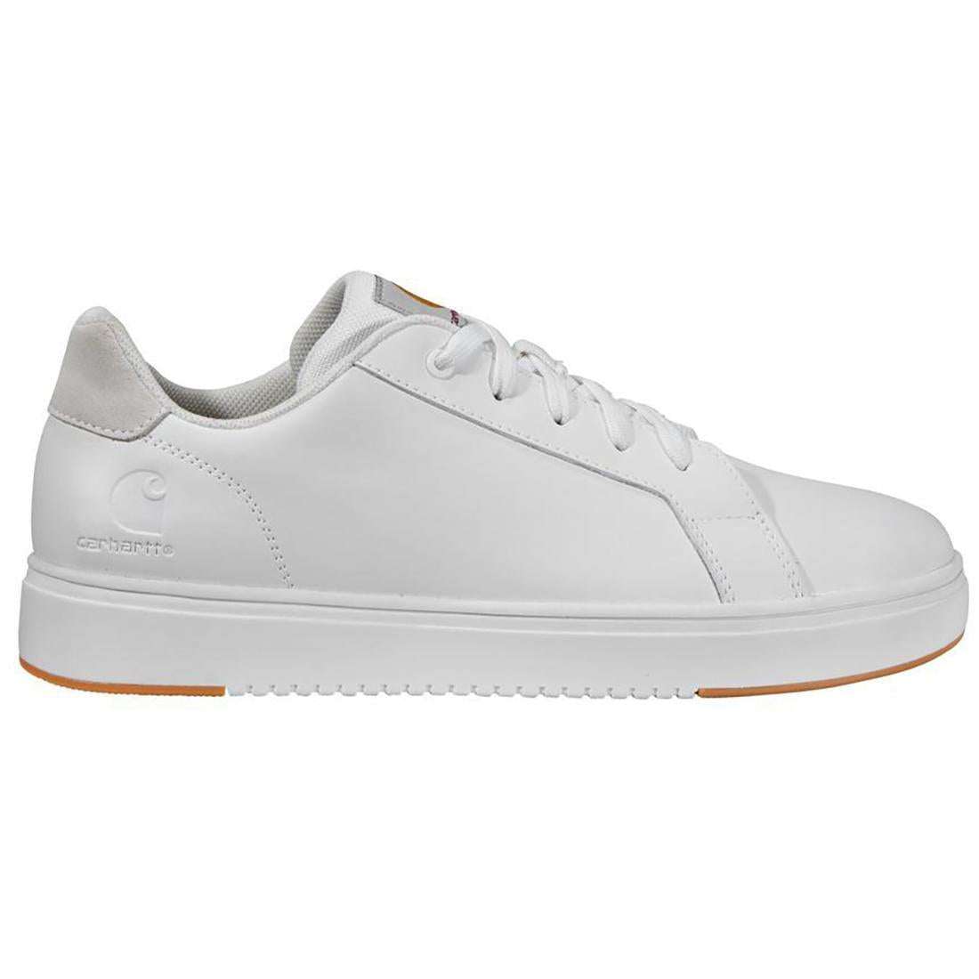 Carhartt 3" Women's Detroit Leather Soft-Toe Sneaker White Profile View