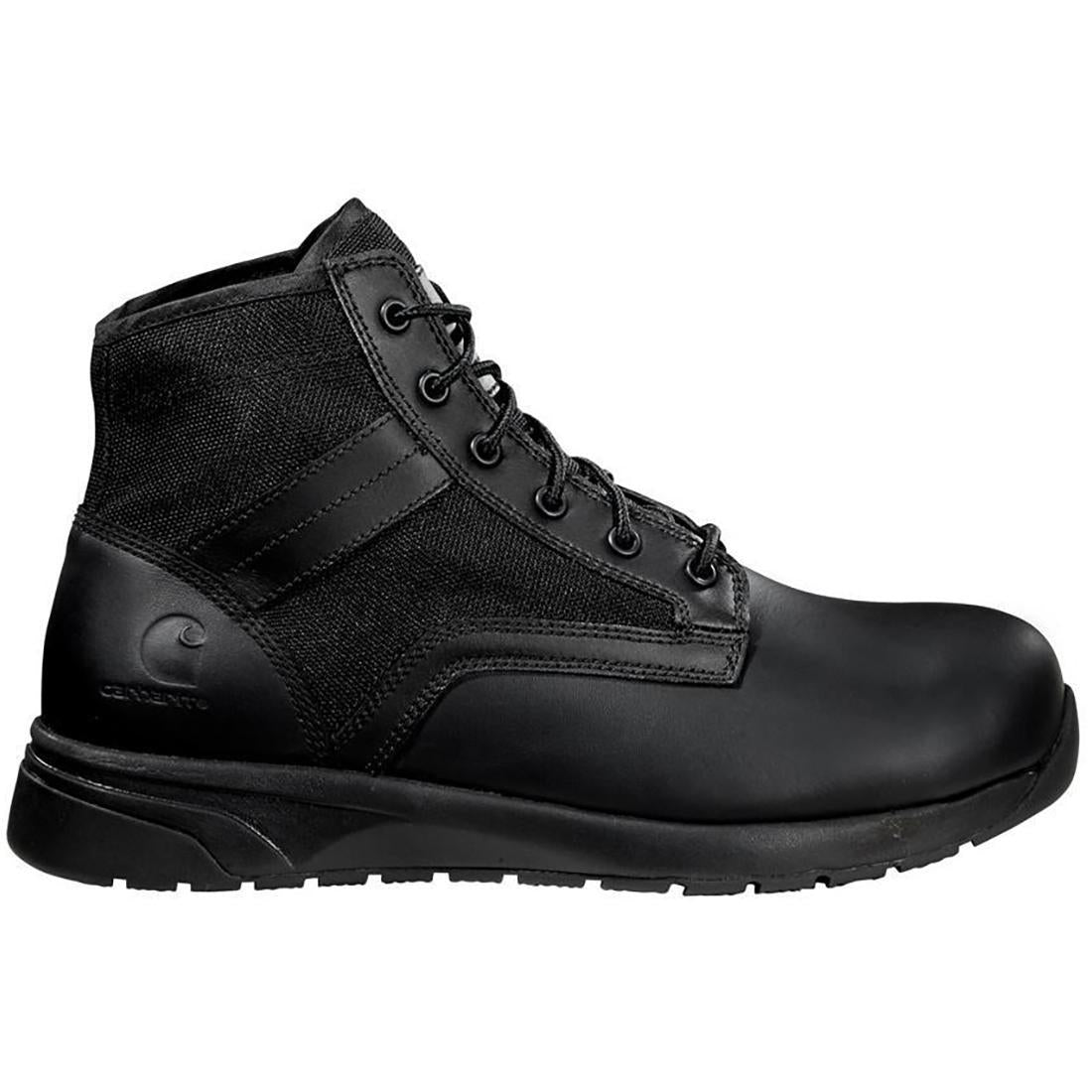 Carhartt 5" Force Soft-Toe Lightweight Boot Black Profile View