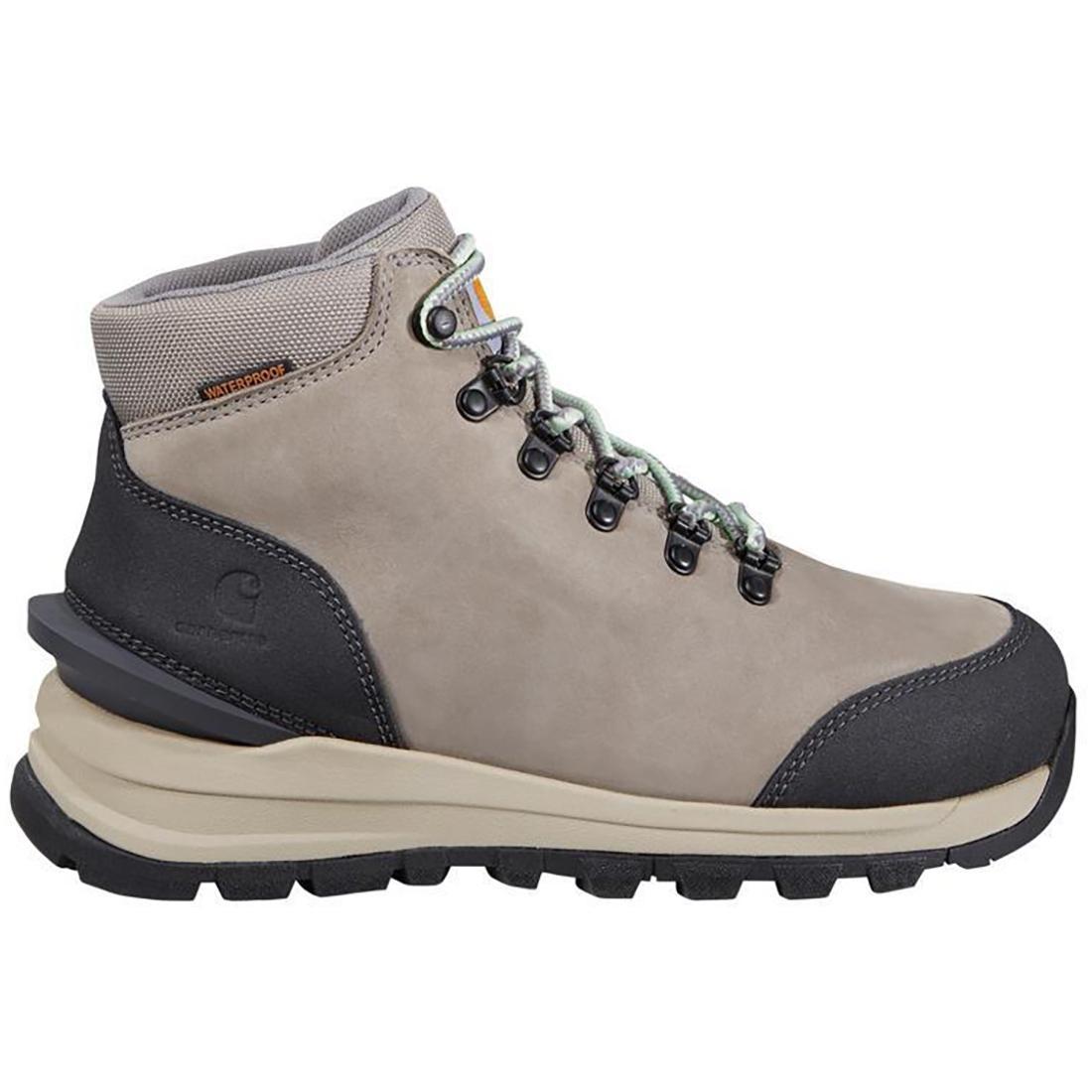Carhartt 5" Women's Gilmore Waterproof Soft Toe Boot Grey Profile View