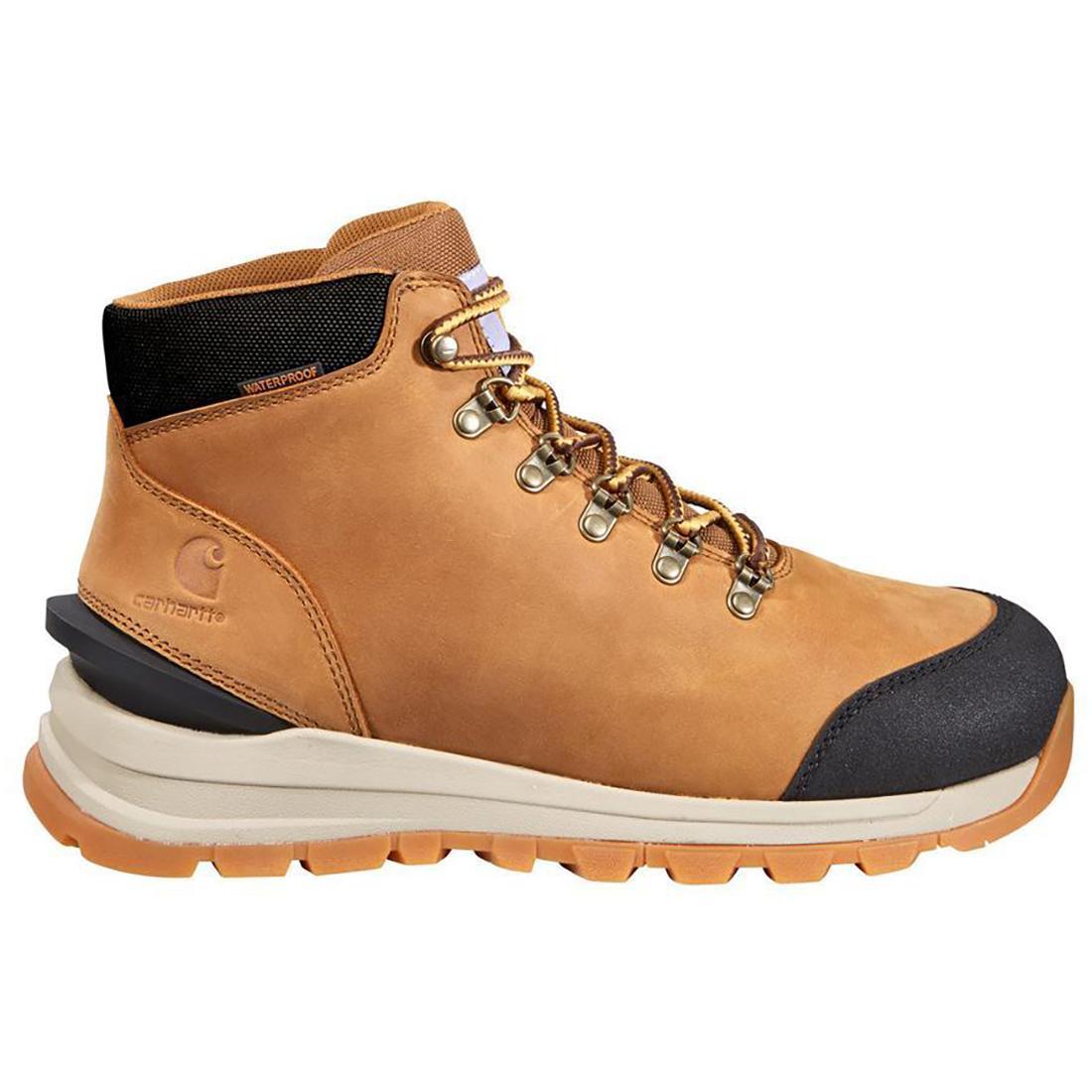 Carhartt Gilmore 5 Inch Soft-Toe Waterproof Boot Light Brown Profile View