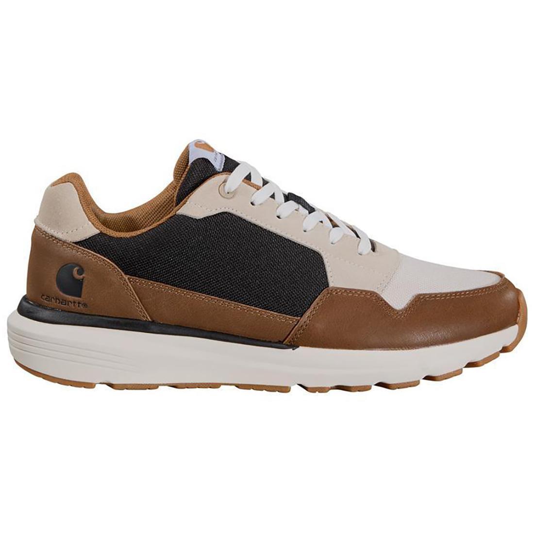 Carhartt Greenfield ESD Soft-Toe Sneaker Brown/White Profile View