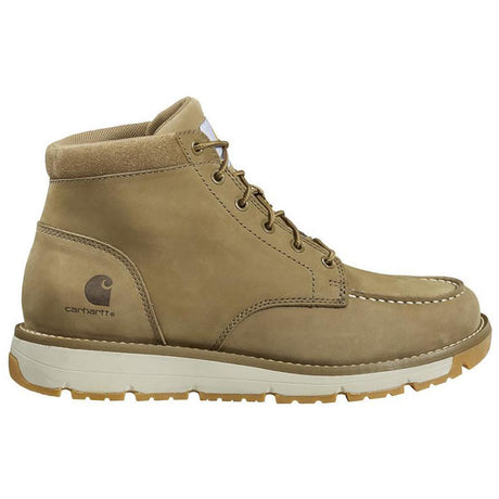Carhartt 5" Millbrook Moc Wedge Steel Toe Work Boot Coyote Profile View