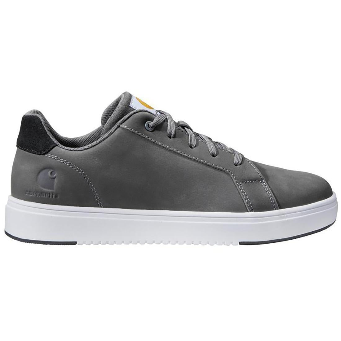 Carhartt 3" Women's Detroit Leather Soft-Toe Sneaker Grey Profile View