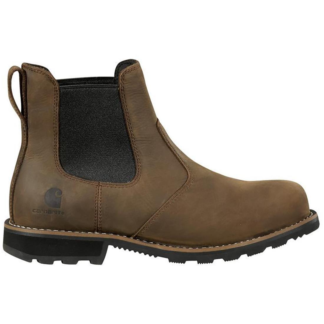 Carhartt 5" Frontier Water Resistant Chelsea Boot Turkish Coffee Profile View