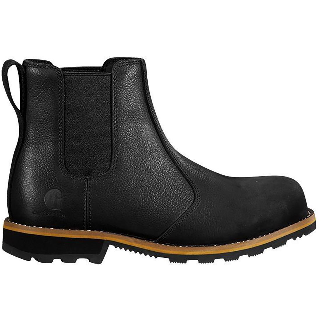 Carhartt 5" Frontier Women's Water Resistant Chelsea Soft-Toe Black Profile View