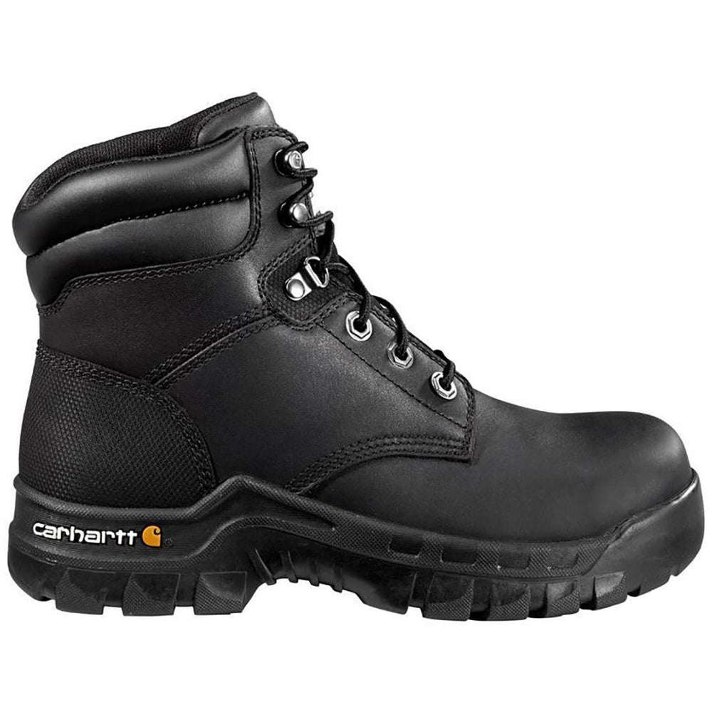 Carhartt 6" Women's Rugged Flex Composite Toe Work Boot Black Profile View
