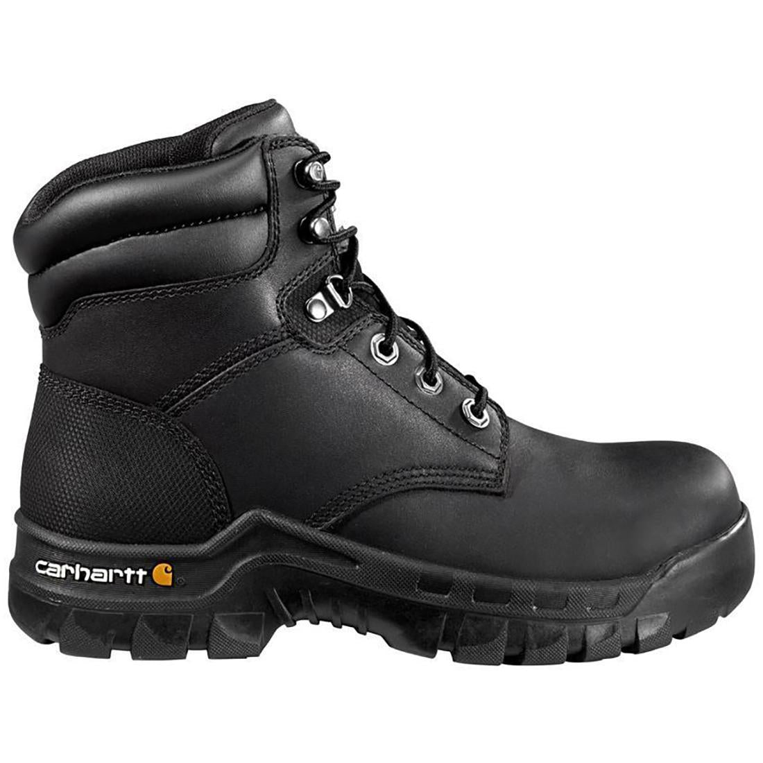 Carhartt 6" Women's Rugged Flex Composite Toe Work Boot Black Profile View