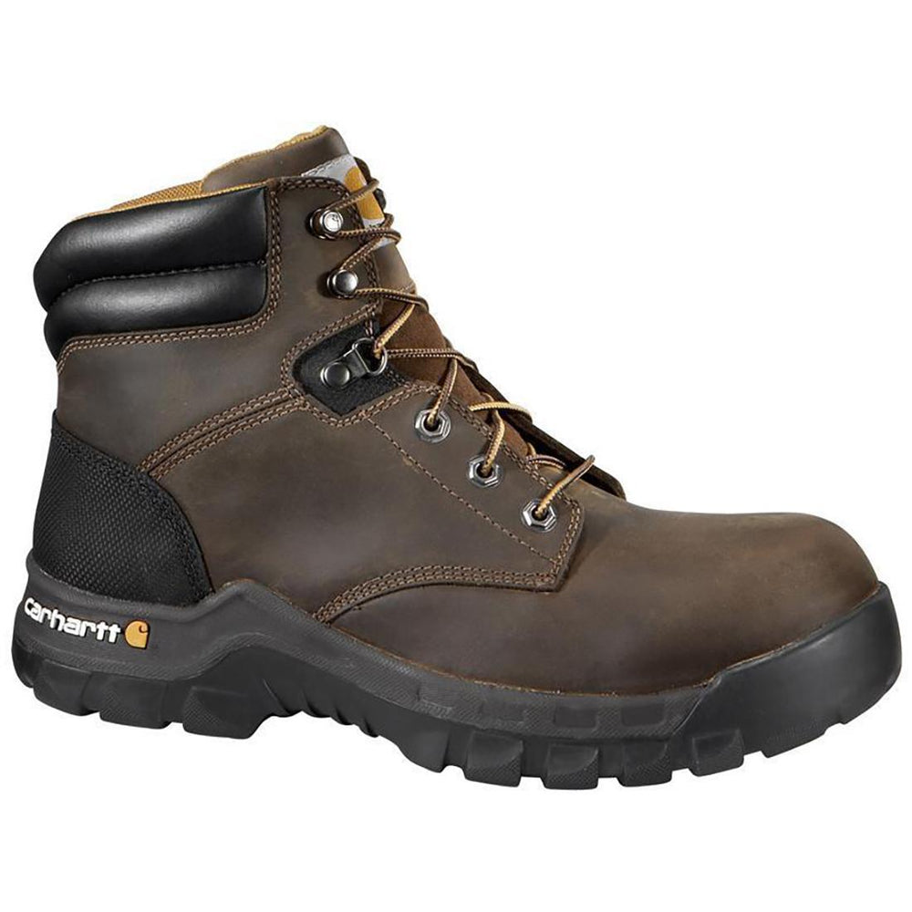Carhartt 6" Women's Rugged Flex Composite Toe Work Boot Brown Profile View