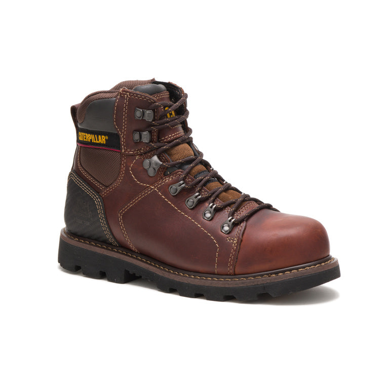 Caterpillar Alaska 2 Steel-Toe Work Boot Brown P90865 Medial Image