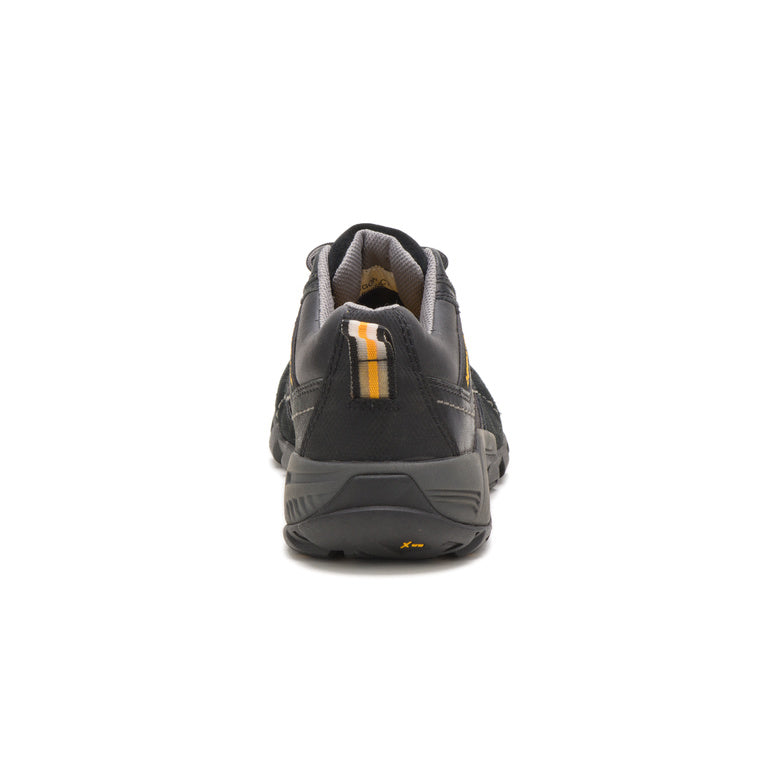 Caterpillar Argon Composite-Toe Work Shoe Black P89955 Heel Image