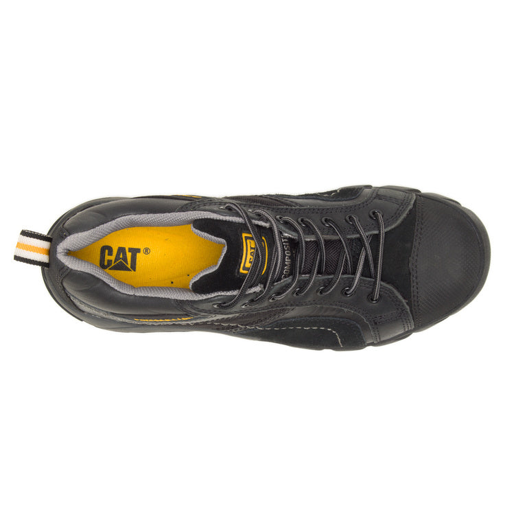Caterpillar Argon Composite-Toe Work Shoe Black P89955 Front Image