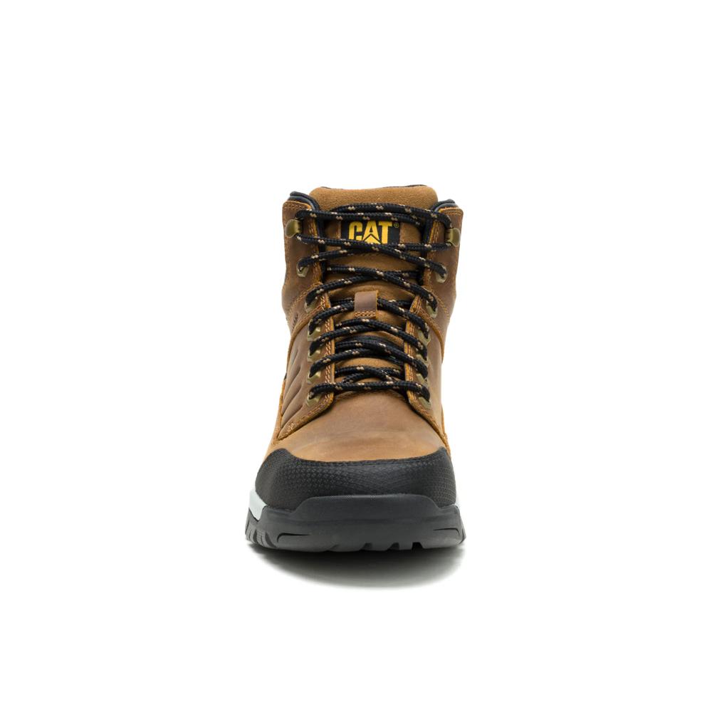 Caterpillar Men's Brickline Steel Toe Boot Pyramid - Front View