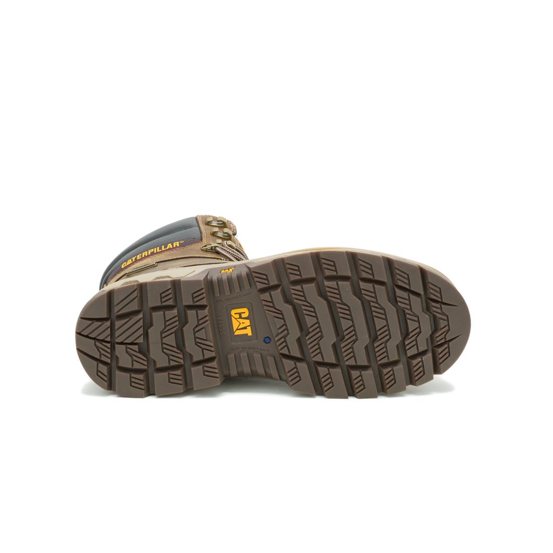 Caterpillar Colorado Equip 8" Waterproof Insulated Composite-Toe Boots Pyramid P91754 Sole Image