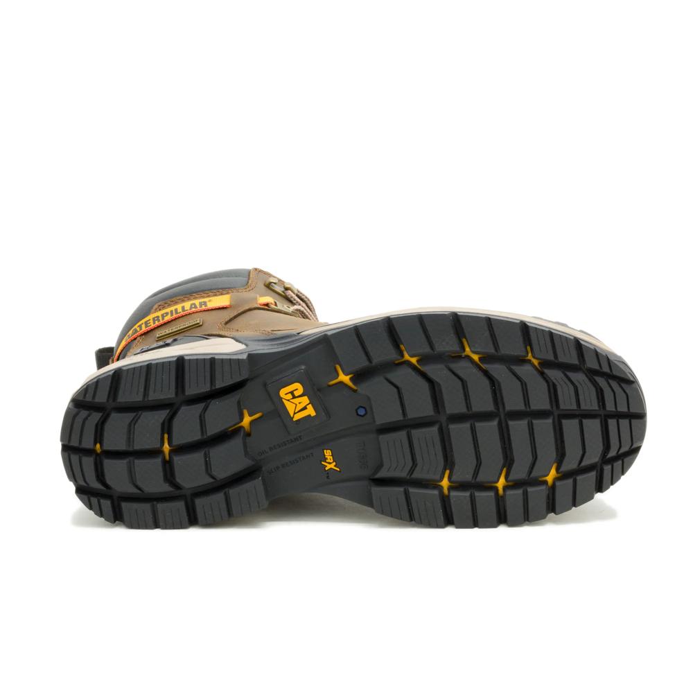 Caterpillar Men's Excavator PowerSpring 6-Inch Composite Toe Boot Pyramid - Outsole View
