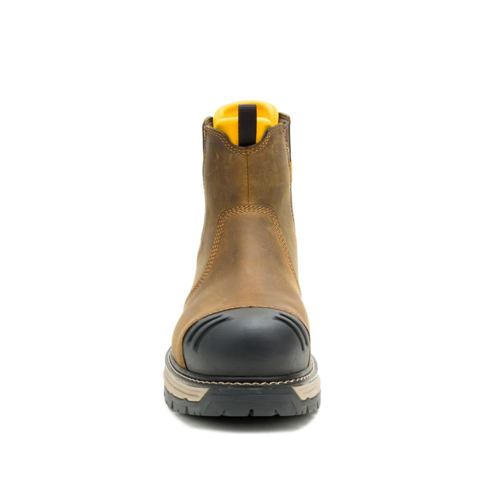 Caterpillar Men's Excavator PowerSpring Chelsea Composite Toe Boot Pyramid - Front View