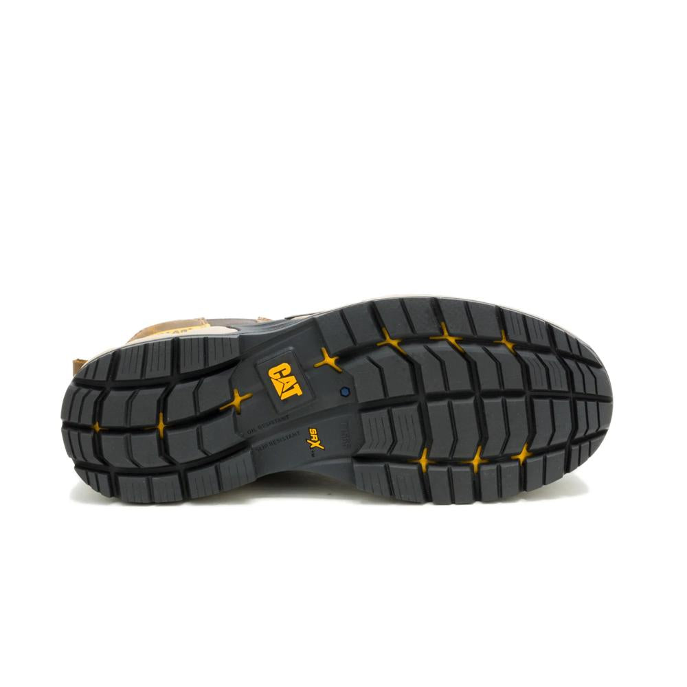 Caterpillar Men's Excavator PowerSpring Chelsea Composite Toe Boot Pyramid - Outsole View