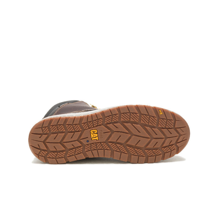 Caterpillar Indiana 2.0 Steel-Toe Work Boot Red Brown P90870 Sole Image