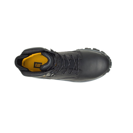 Caterpillar Invader Hi Steel-Toe Work Boot Black P91287 Front Image