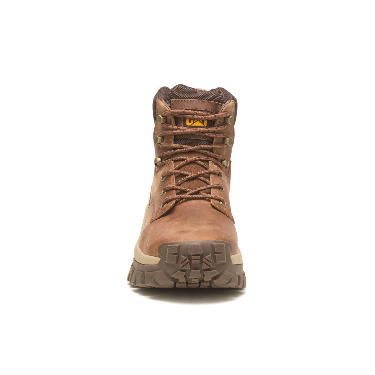 Caterpillar Invader Hi Steel-Toe Work Boot Brown P91596 Front Image