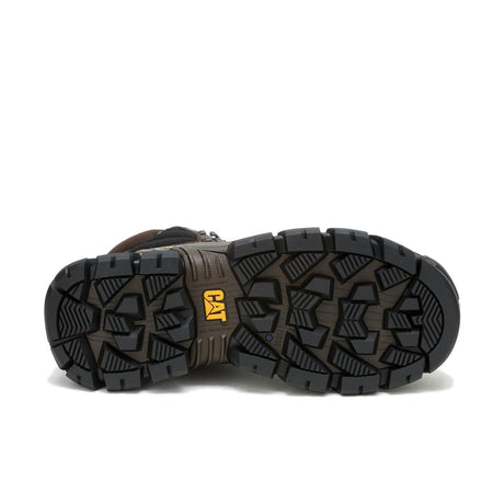 Caterpillar Invader Max Waterproof Composite-Toe Boots Coffee Bean P91729 Sole Image