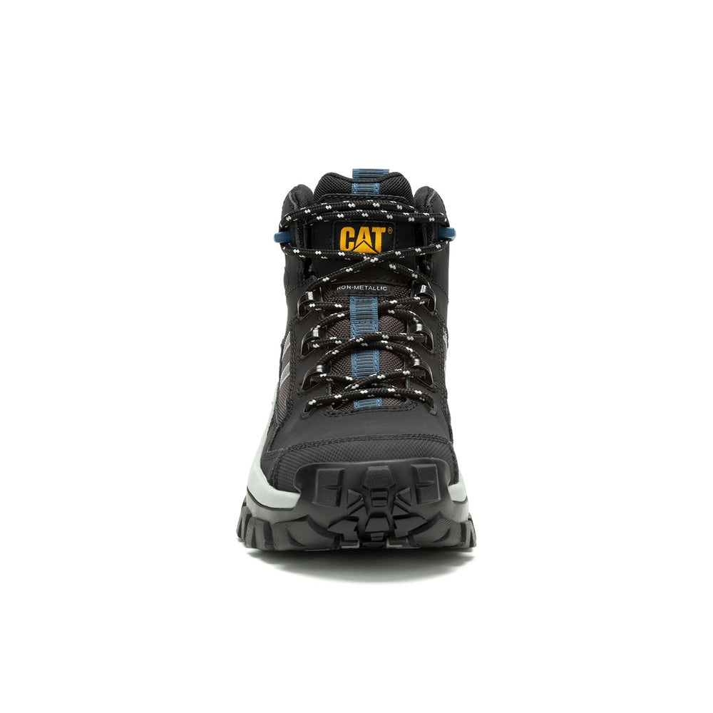 Caterpillar Invader Mid Vent Composite-Toe Work Boot Black P91664 Image View