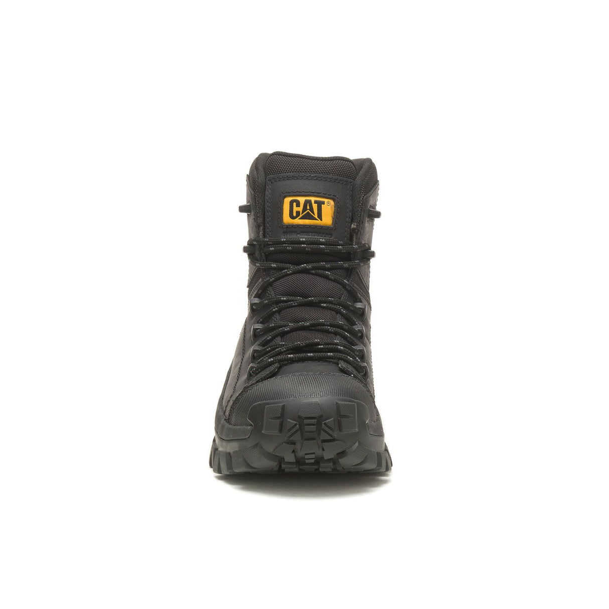 Caterpillar Invader Composite-Toe Waterproof Hiker Work Boot Black P91542 Front Image