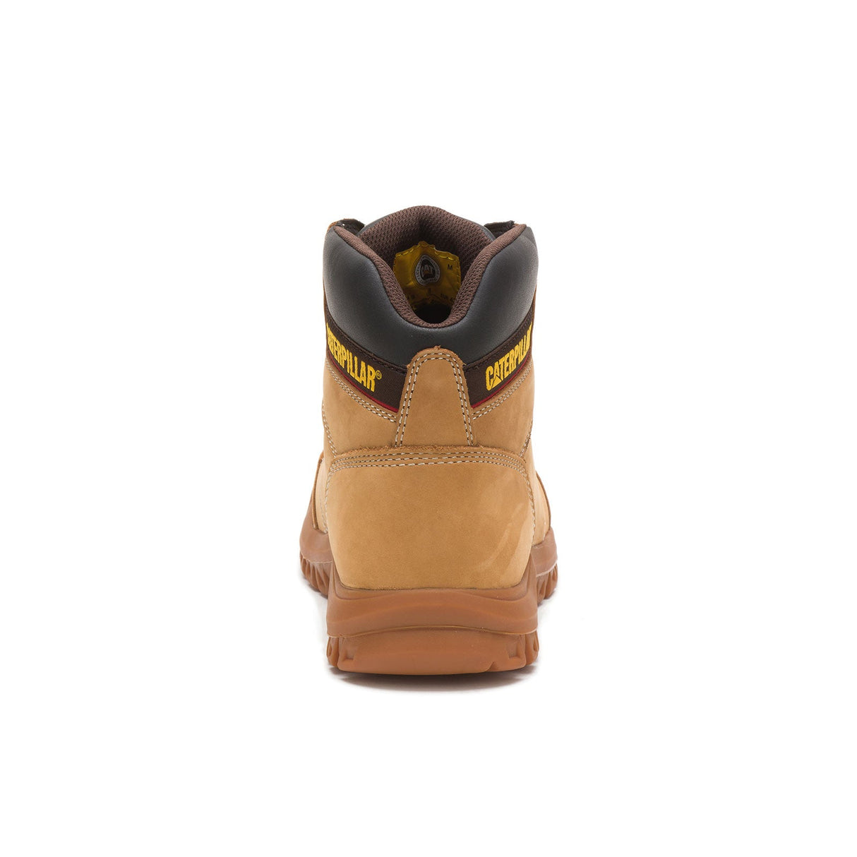 Caterpillar Outline Soft-Toe Boot Honey P74086 Heel Image