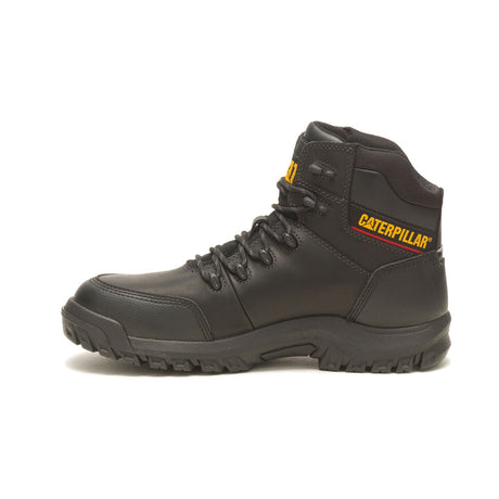 Caterpillar Resorption Composite-Toe Waterproof Work Boot Black P90976 Side Image