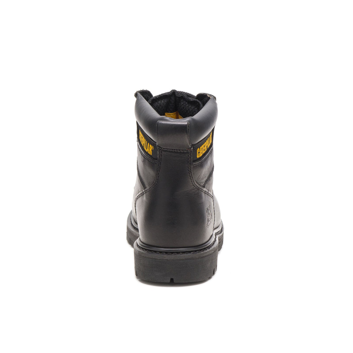 Caterpillar Second Shift Soft-Toe Work Boot Black P70043 Heel Image