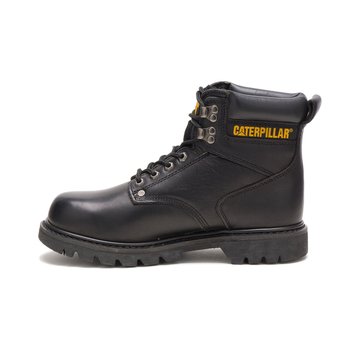 Caterpillar Second Shift Soft-Toe Work Boot Black P70043 Side Image