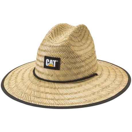 Caterpillar Men's Caterpillar Straw Hat Profile View