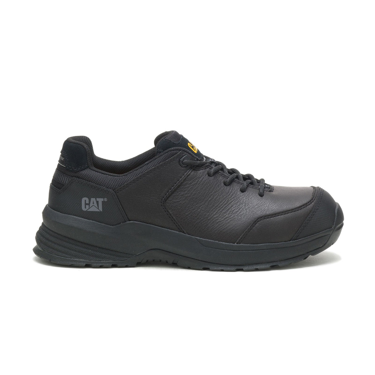 Caterpillar Streamline 2.0 Composite-Toe Leather Work Shoe Black P91351 Image View