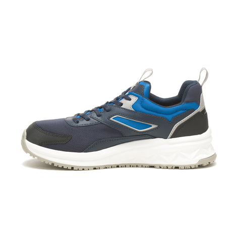Caterpillar Streamline Runner Composite-Toe Work Shoe Navy P91609 Side Image